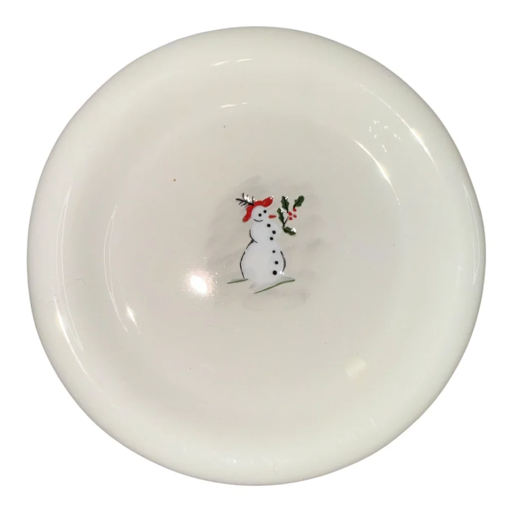Williams Sonoma Set Of Six Snowman 6